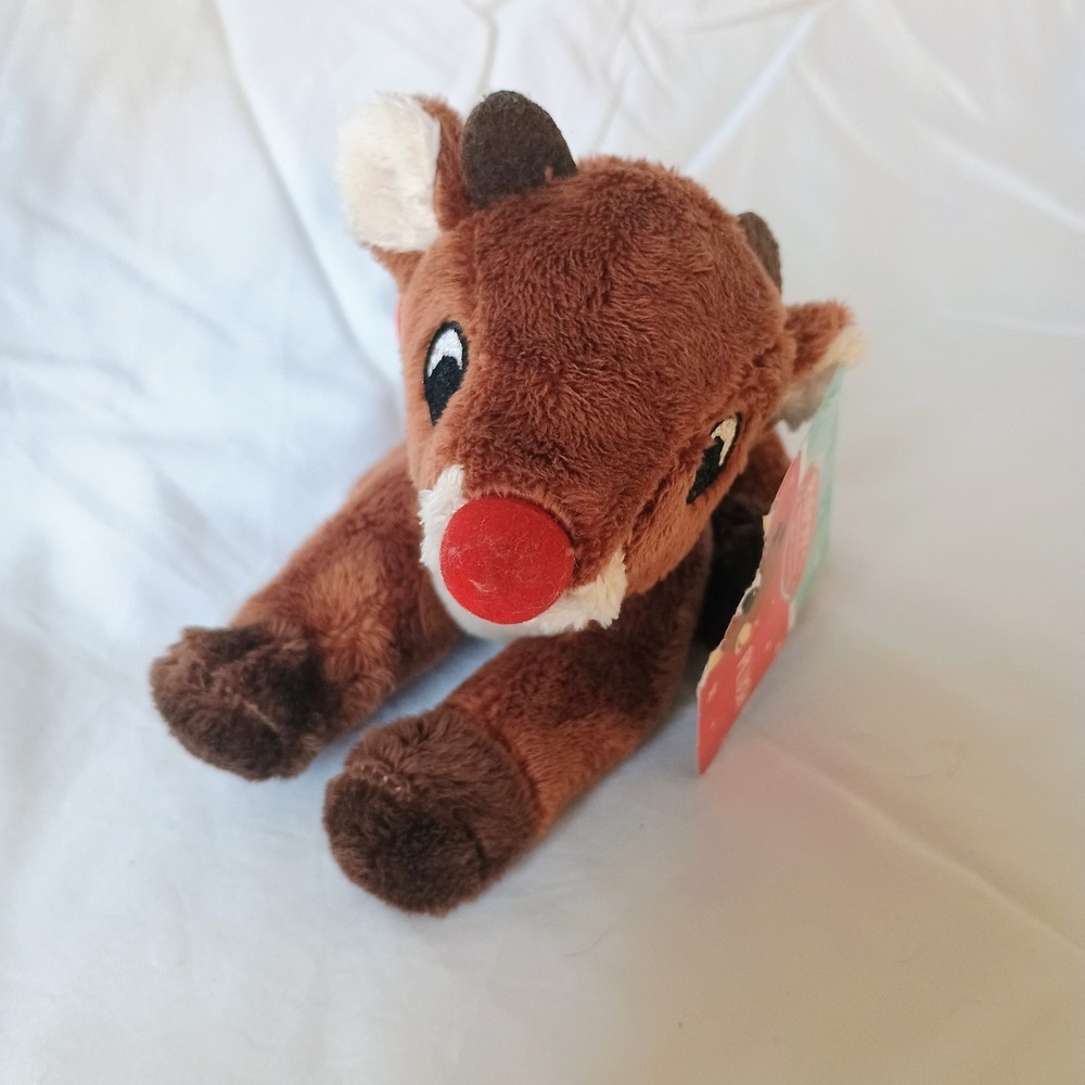 DanDee RUDOLPH the Red-Nosed Reindeer & CLARICE Christmas Plush Stuffed Animal